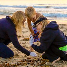 beach clean up